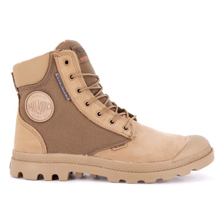 Dámské Boty Palladium Pampa SC WPN U-S Hnědé | CZ QRA-87T